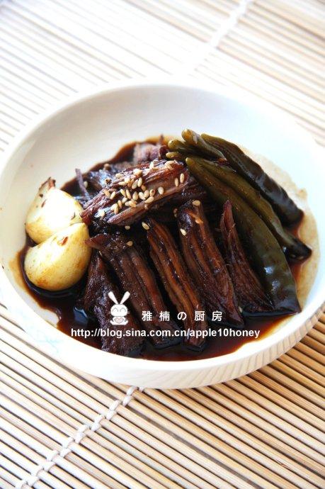 韩式酱牛肉的做法(凉菜)